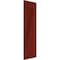 Ekena Millwork True Fit PVC Three Board Joined Board-n-Batten Shutters w/Z-Bar, Pepper Red , 16 1/8W x 42H, PR TFP102BBF16X042MR - alternate 2
